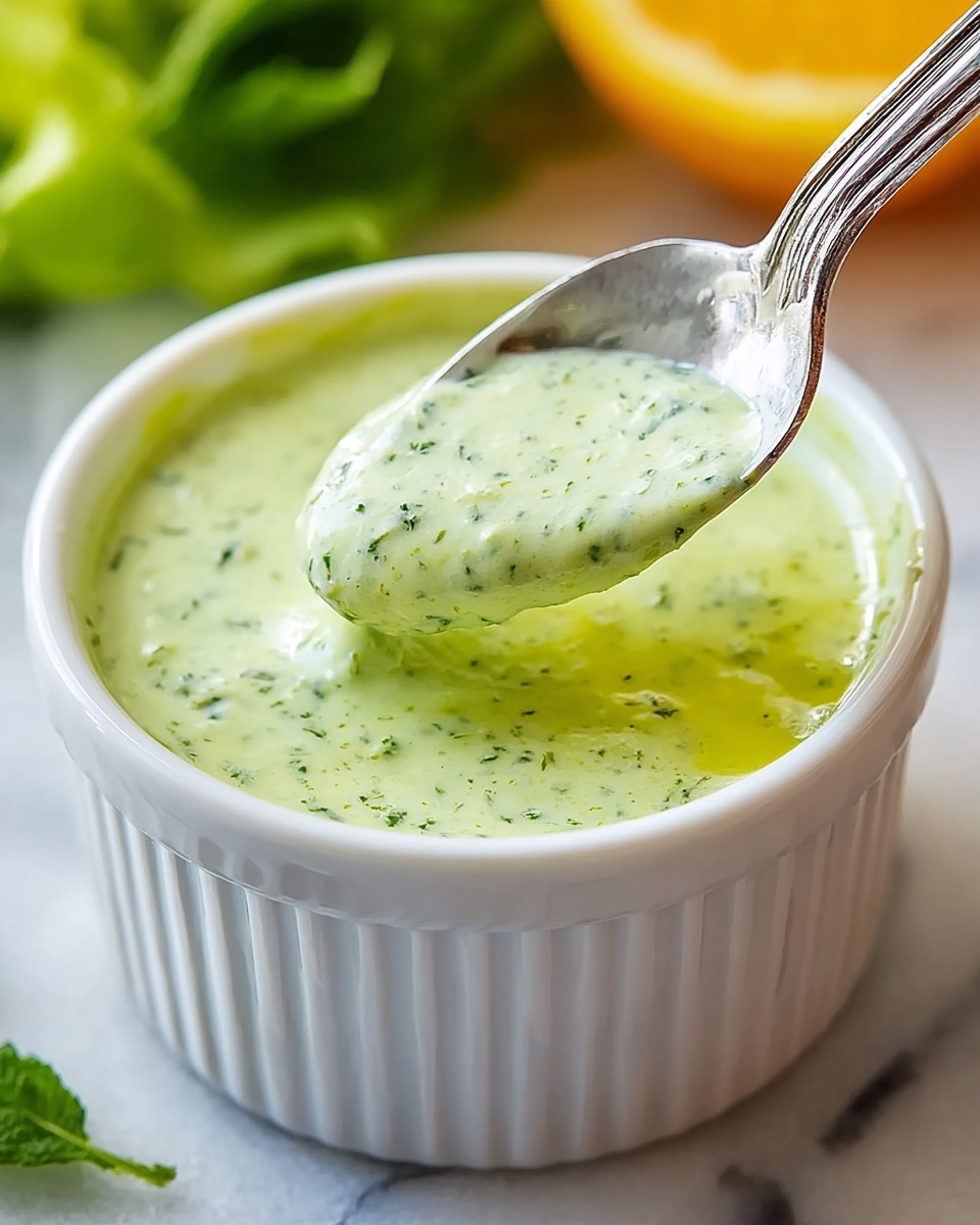 Homemade Green Goddess Dressing Recipe - Recipe Image