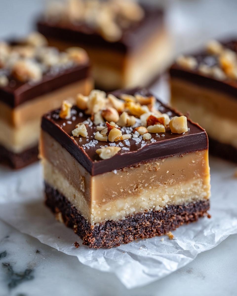 Homemade Date Snickers Bars Recipe - Recipe Image