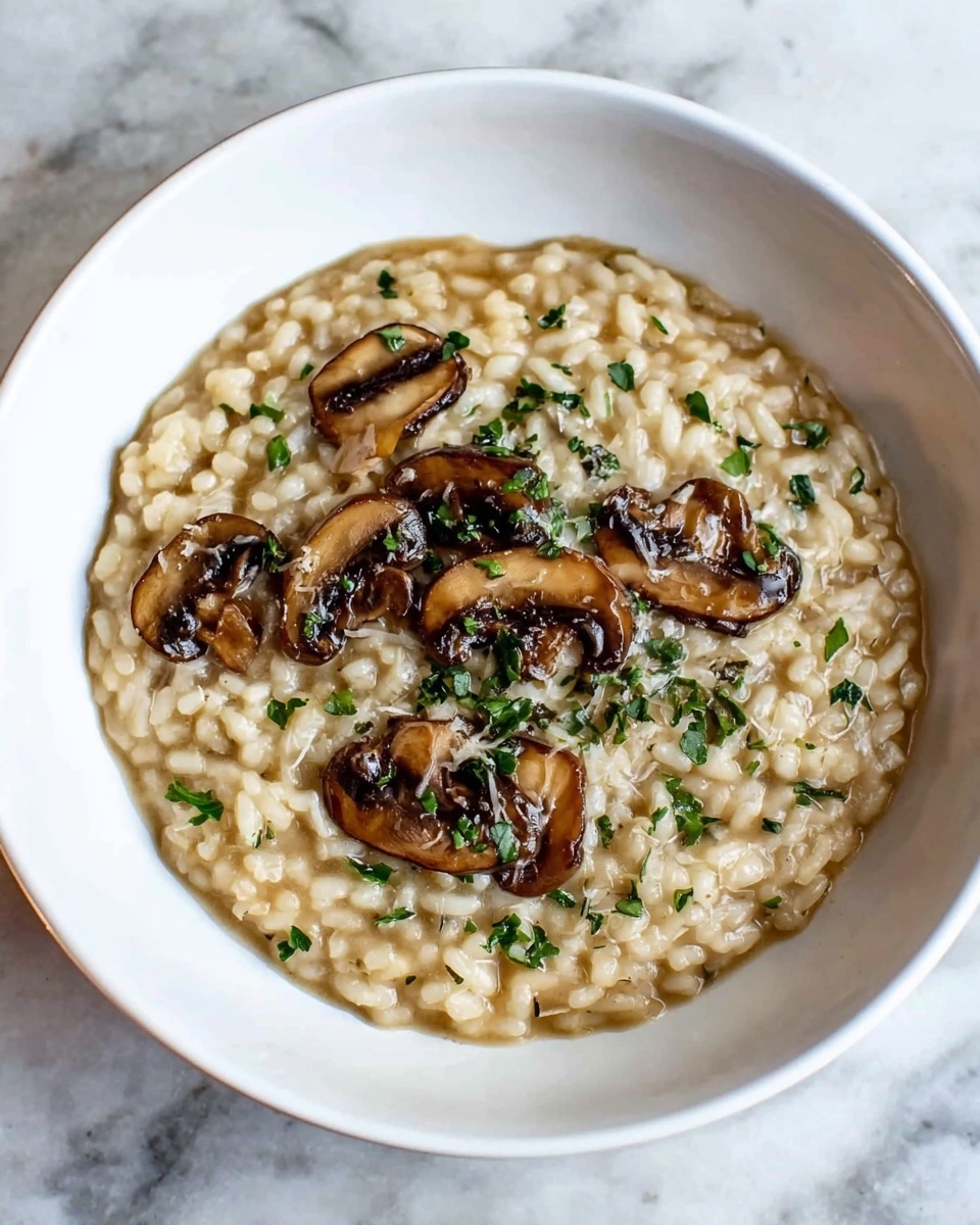 Creamy Mushroom Risotto Recipe - Recipe Image