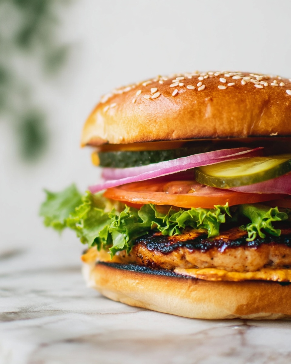 The Best Ground Chicken Burgers Recipe - Recipe Image