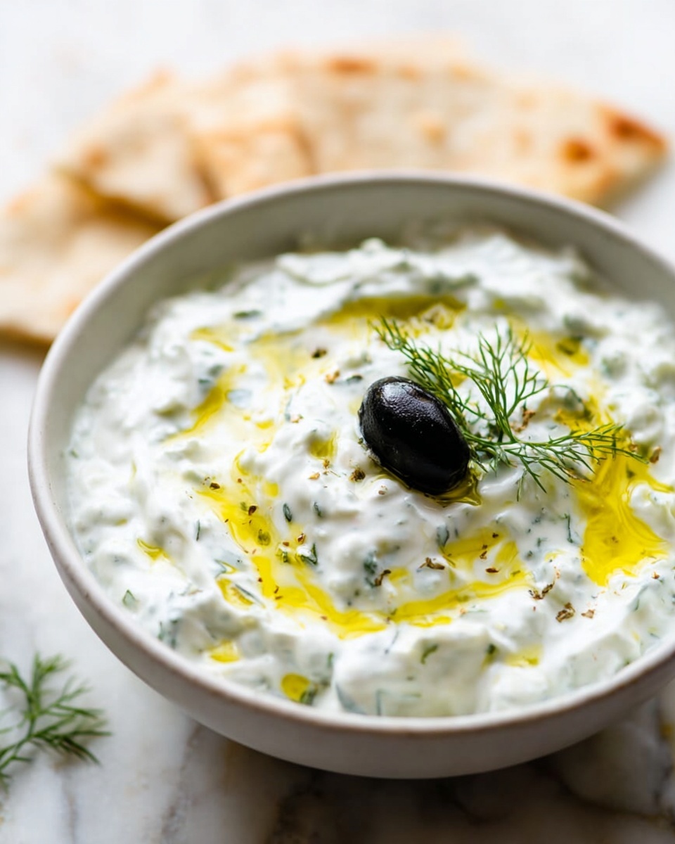 Creamy Tzatziki Sauce Recipe - Recipe Image