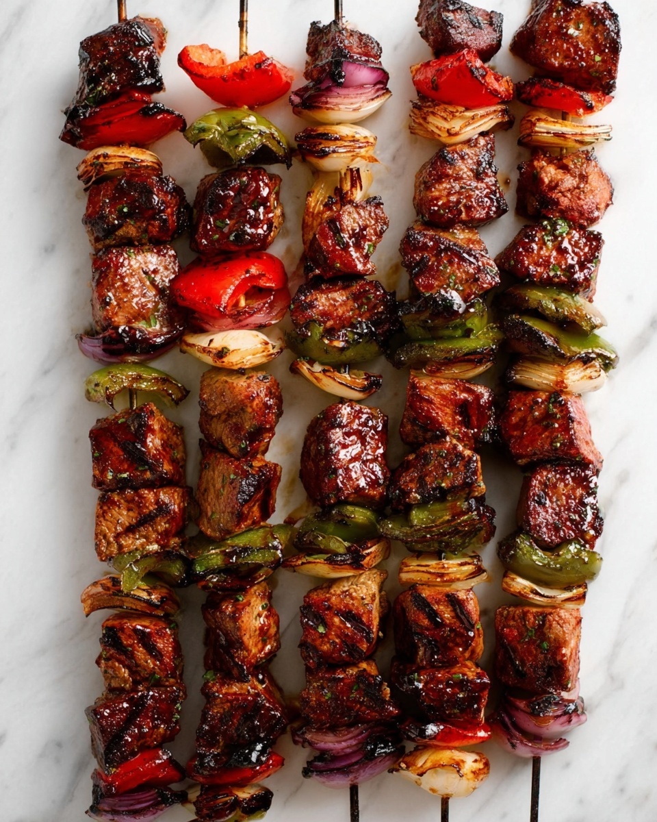 Easy Grilled BBQ Chicken Kabobs Recipe - Recipe Image