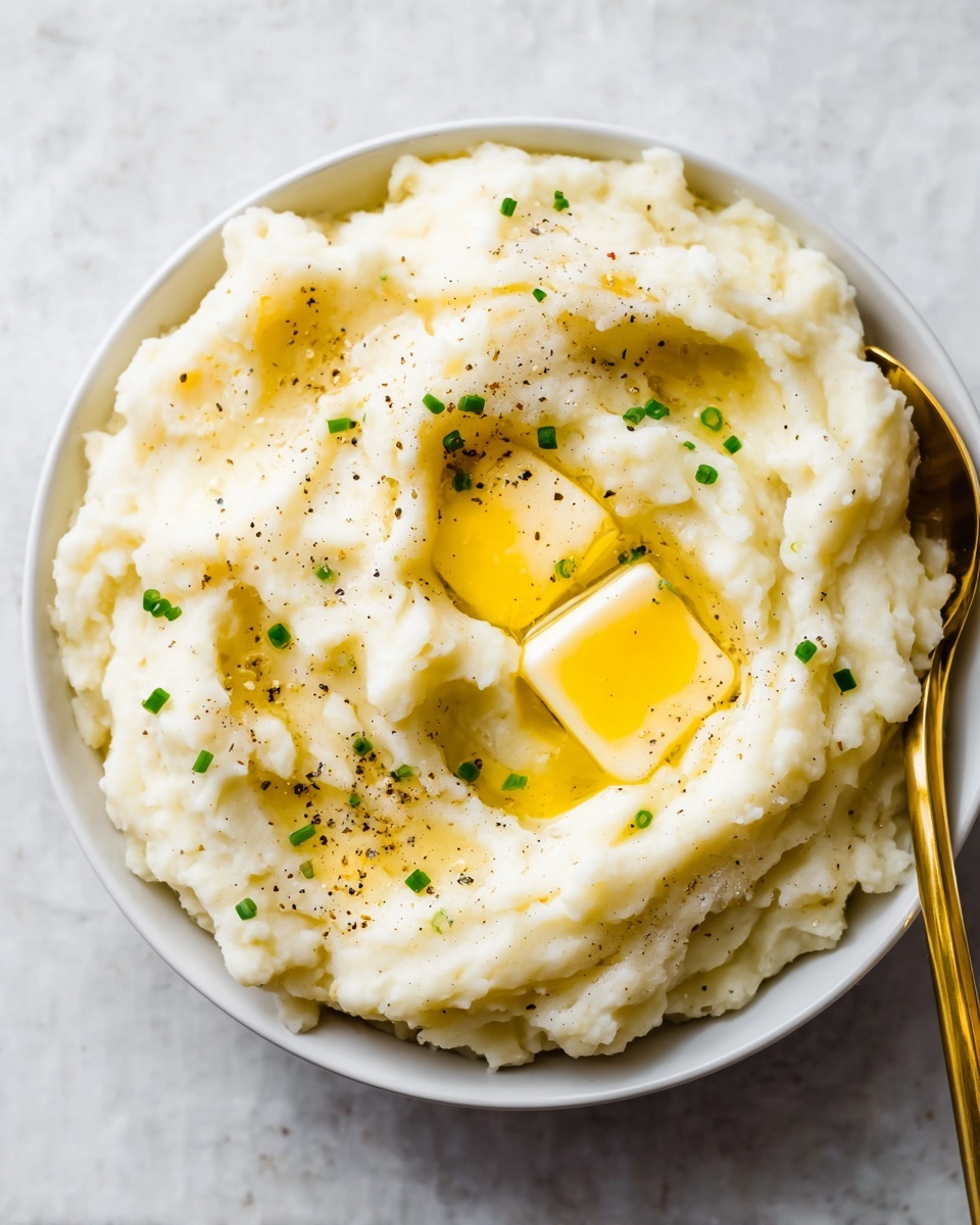 Easy Garlic Mashed Potatoes Recipe - Recipe Image
