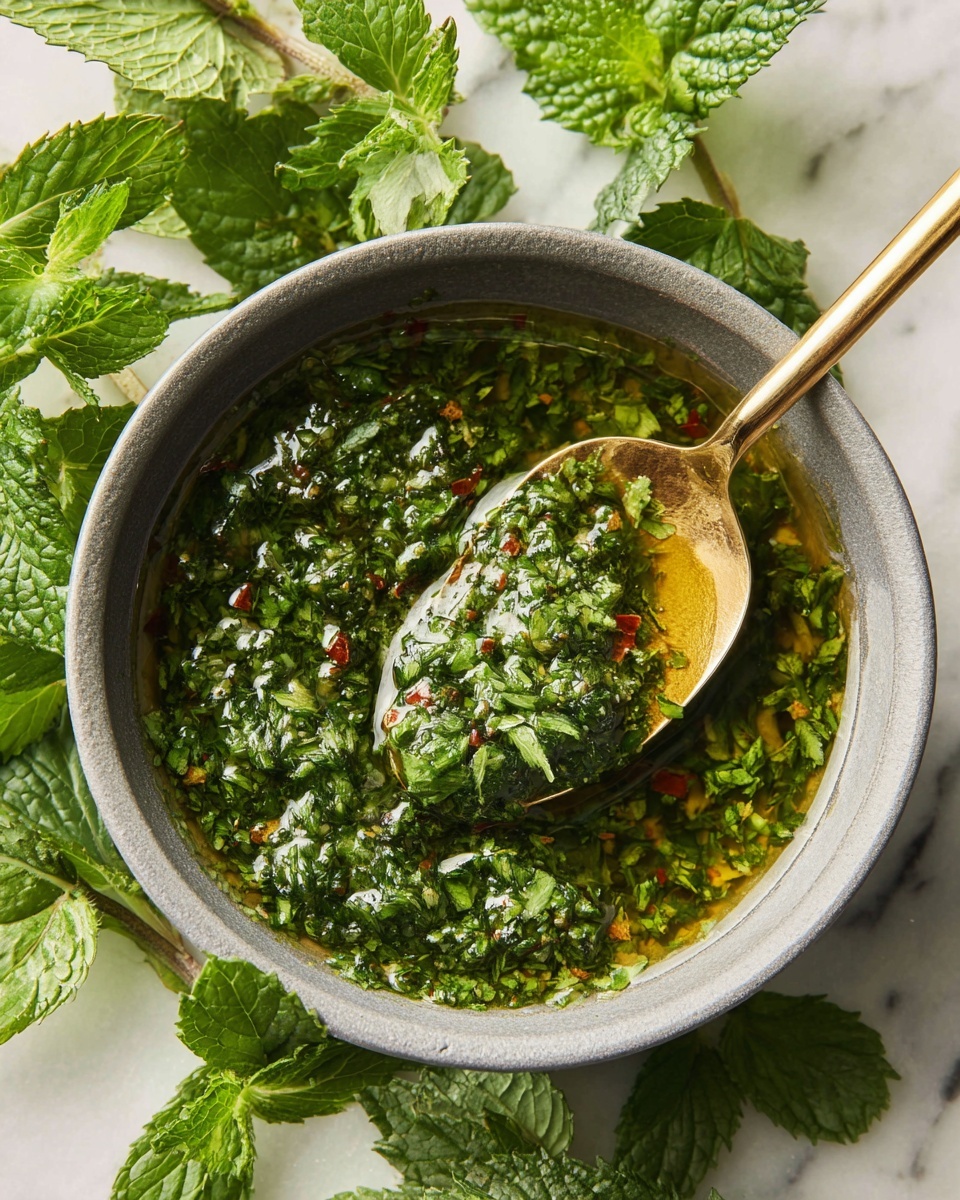 Fresh Chimichurri Sauce Recipe - Recipe Image