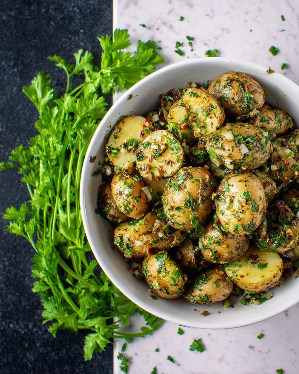 Chimichurri Potato Salad Recipe - Recipe Image