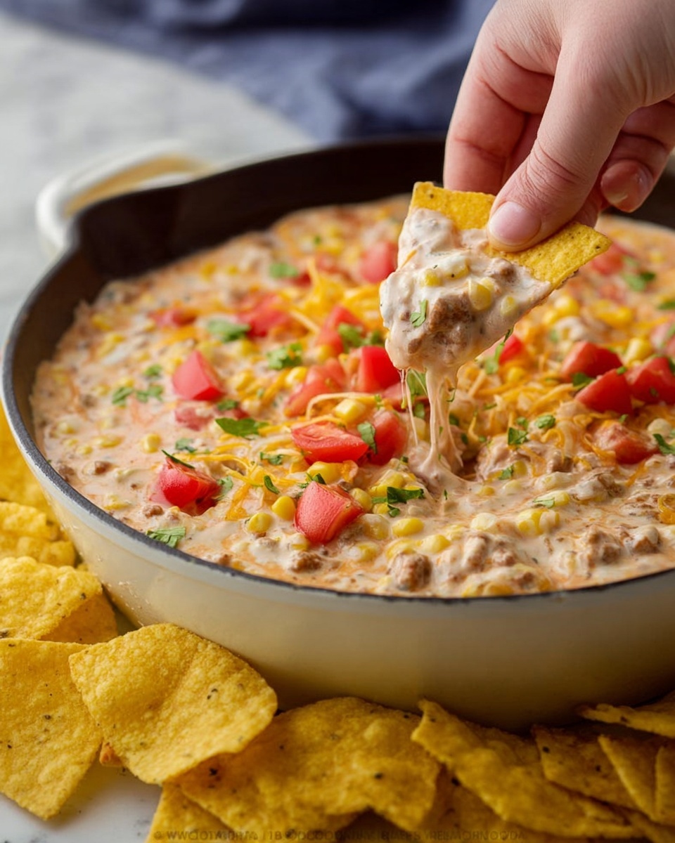 Sausage Queso Dip with Real Cheese Recipe - Recipe Image