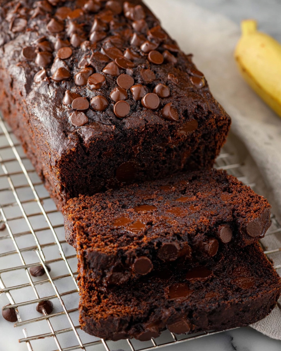 Chocolate Banana Bread Recipe - Recipe Image