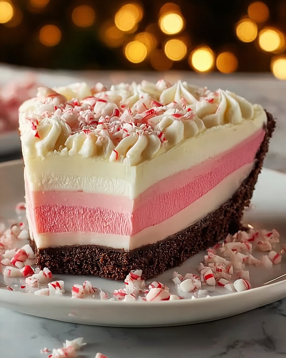 Christmas Peppermint Pie: Creamy, Cool, and Festively Easy Recipe - Recipe Image
