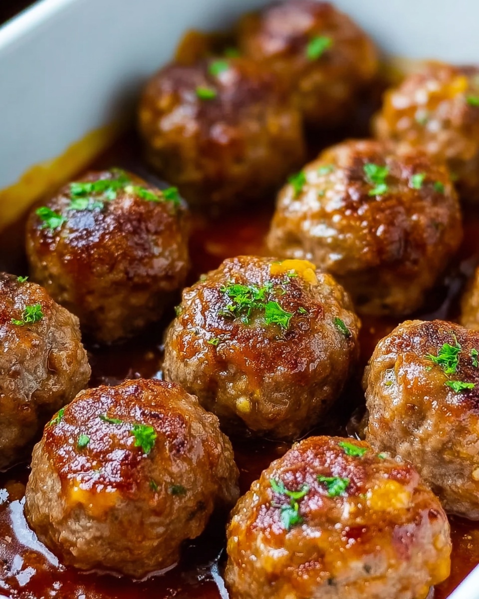 Easy Baked Meatballs – The Ultimate Comfort Food Recipe - Recipe Image