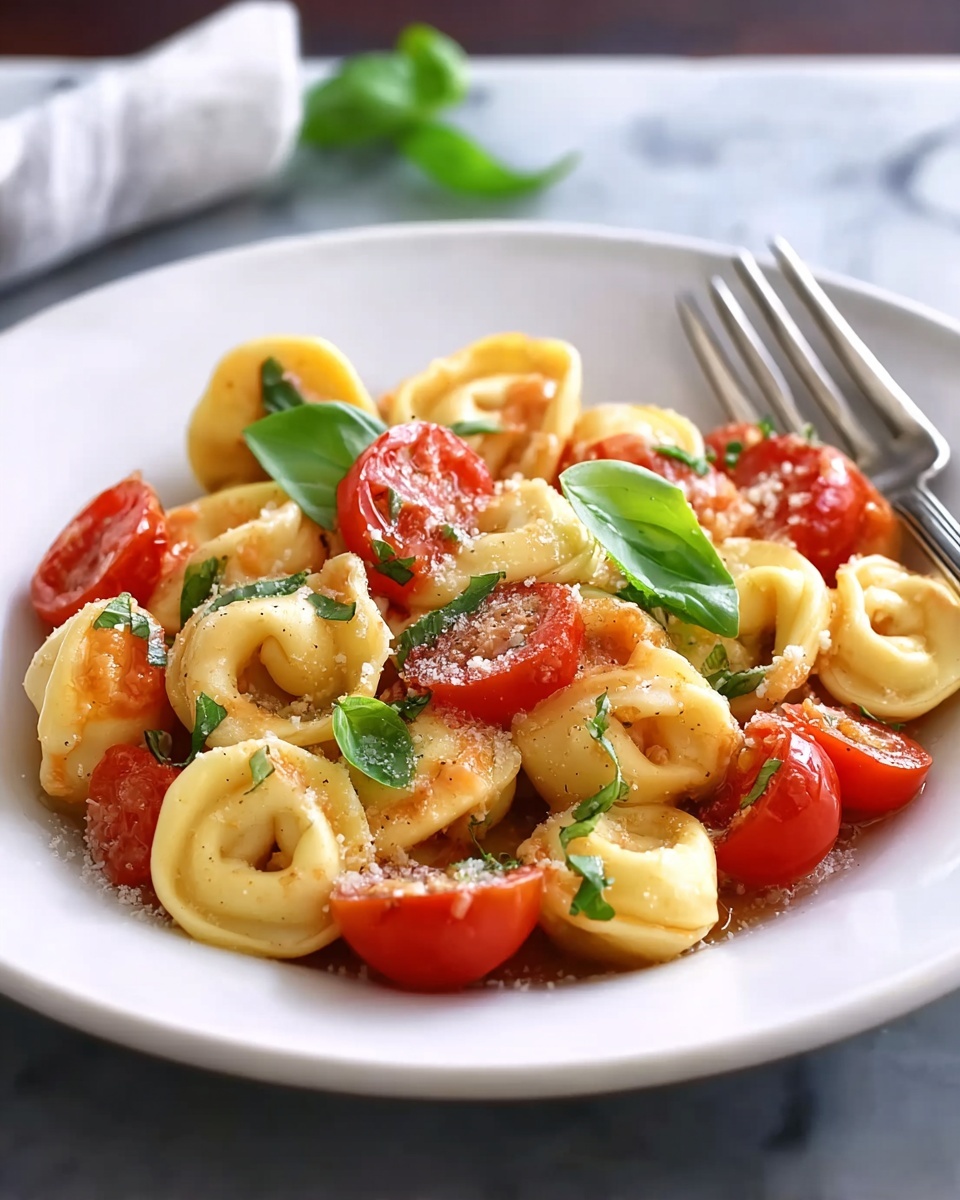Tortellini with Summer Veggies – A Fresh and Flavorful Pasta Dish Recipe - Recipe Image