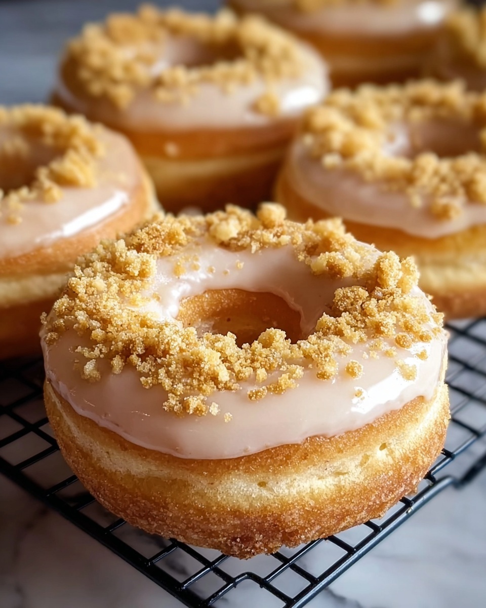 Irresistibly Soft Crumb Baked Donuts Recipe - Recipe Image