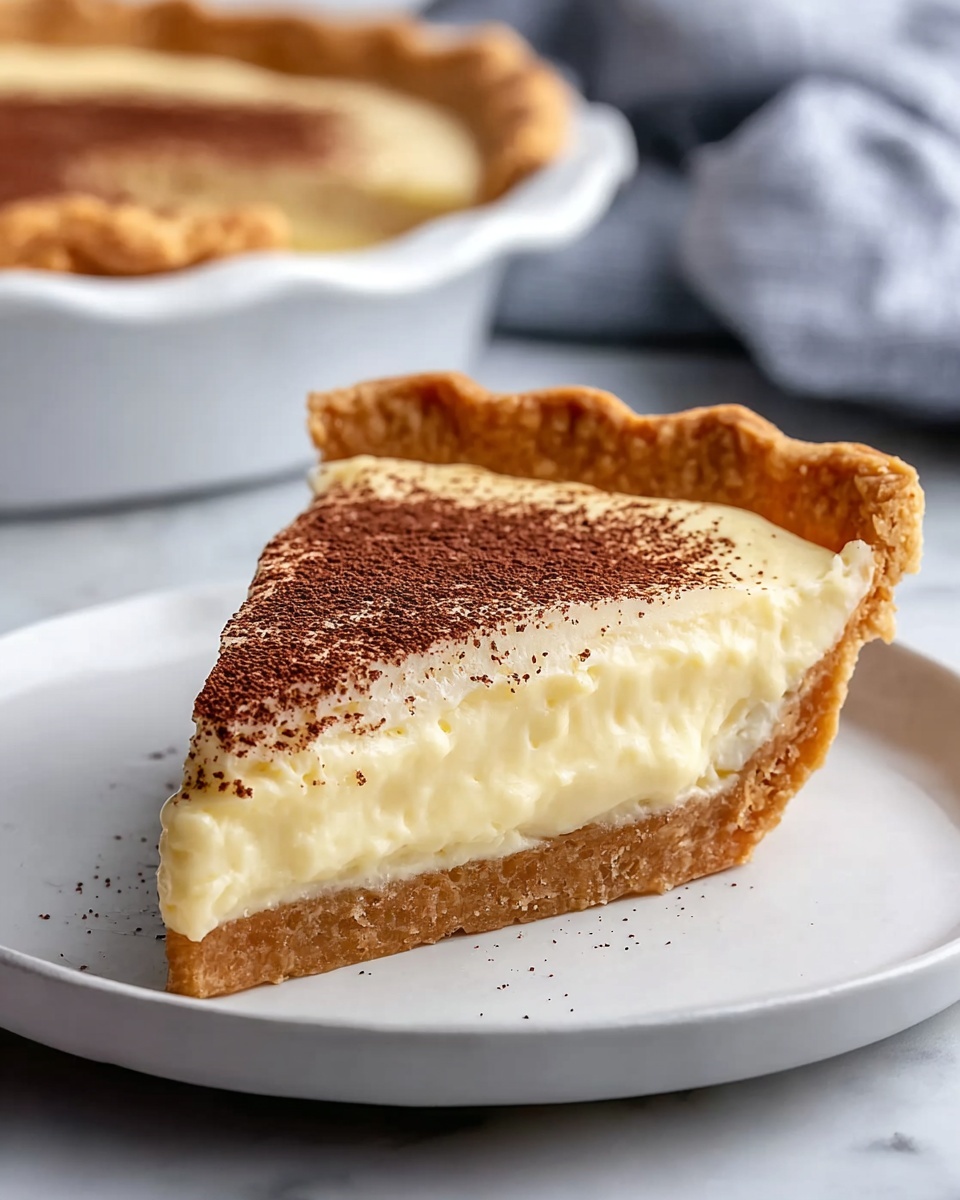 Heavenly Sugar Cream Pie Recipe - Recipe Image