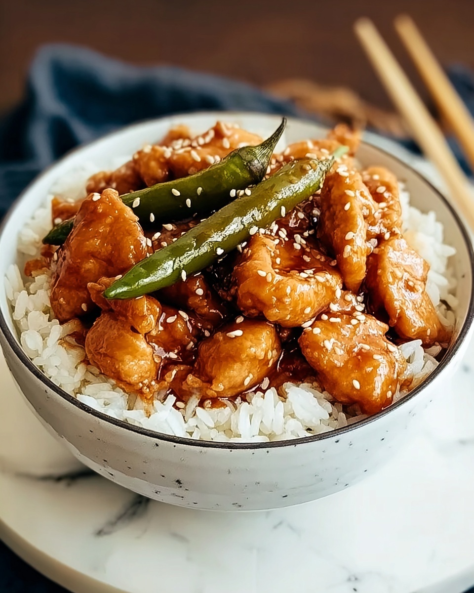 Irresistible Chinese Peanut Butter Chicken Recipe - Recipe Image
