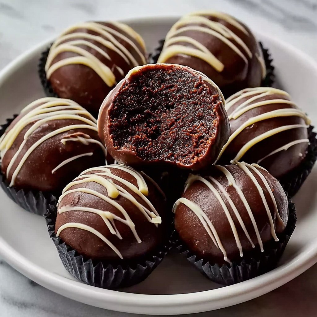 Irresistible No-Bake Oreo Balls Chocolate Delight Recipe - Recipe Image