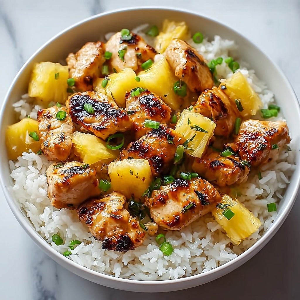Pineapple Chicken and Rice Recipe - Recipe Image