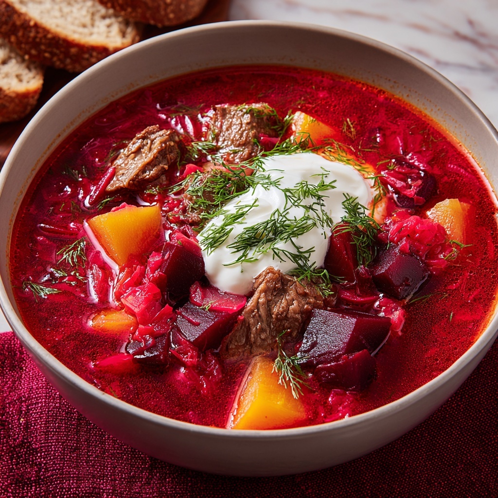 Hearty Beef Cabbage Soup Recipe - Recipe Image