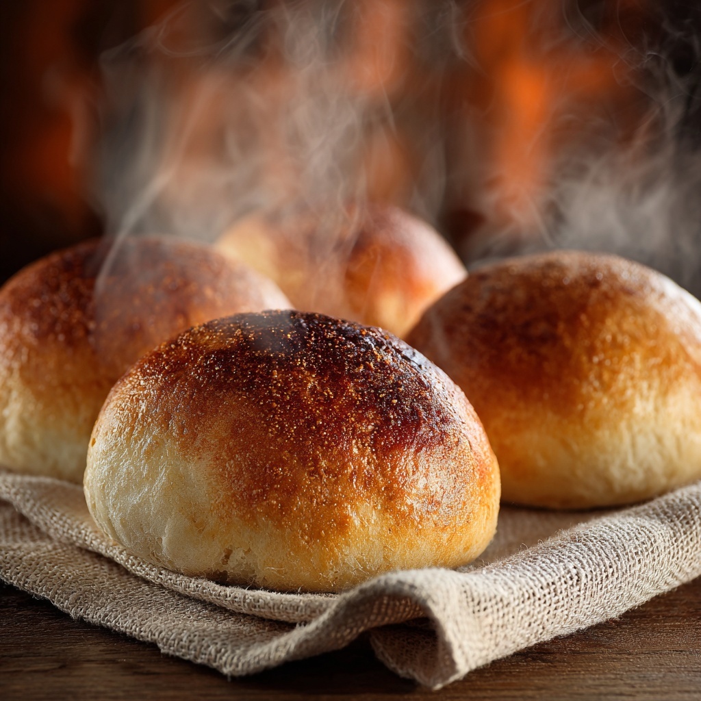 Fluffy Potato Bread Rolls Recipe - Recipe Image