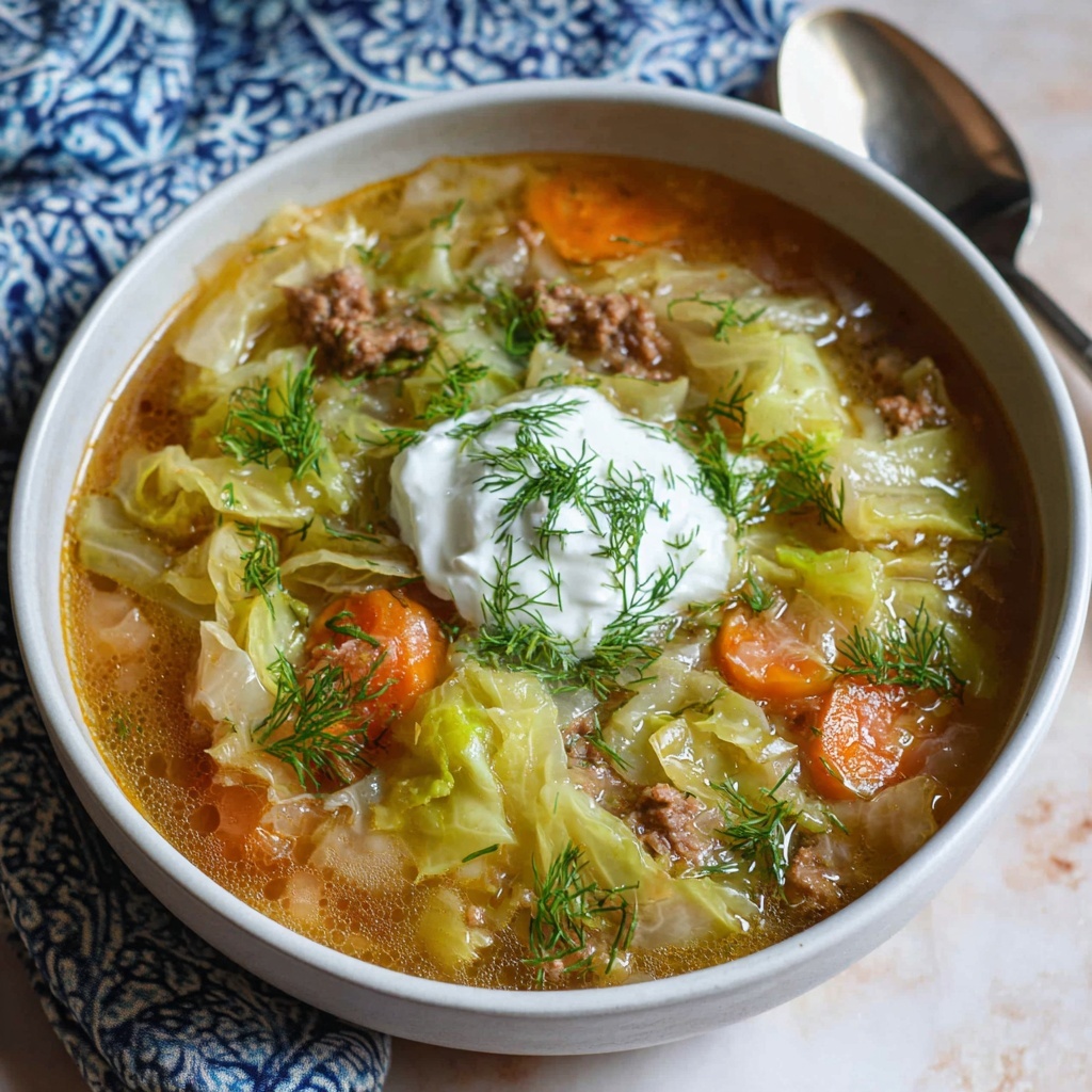 Unstuffed Cabbage Roll Soup Recipe - Recipe Image