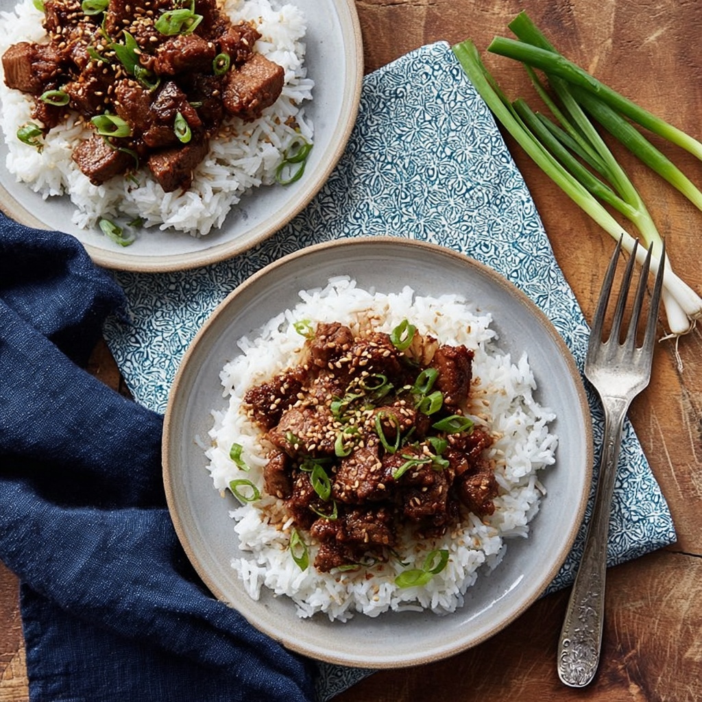 Korean Ground Turkey & Rice Bowls Recipe - Recipe Image