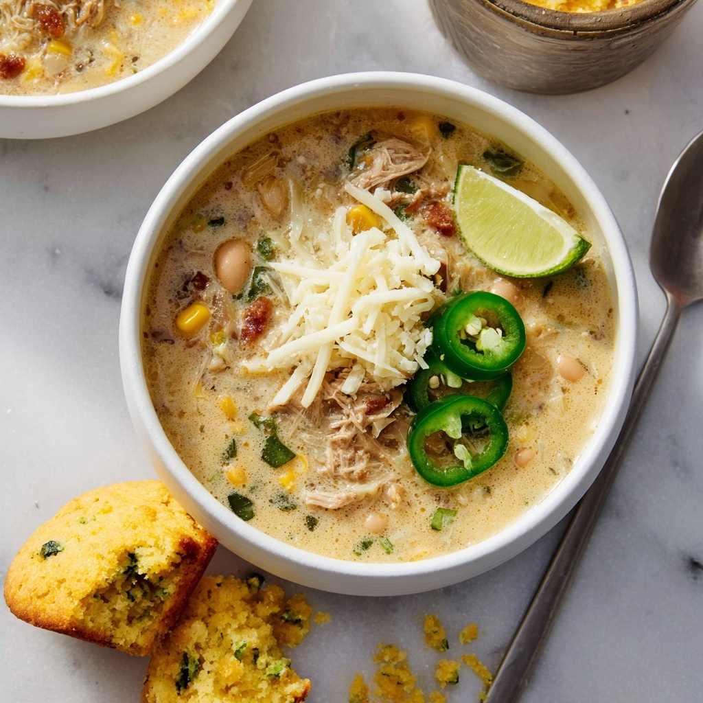 Crockpot White Chicken Chili Recipe - Recipe Image