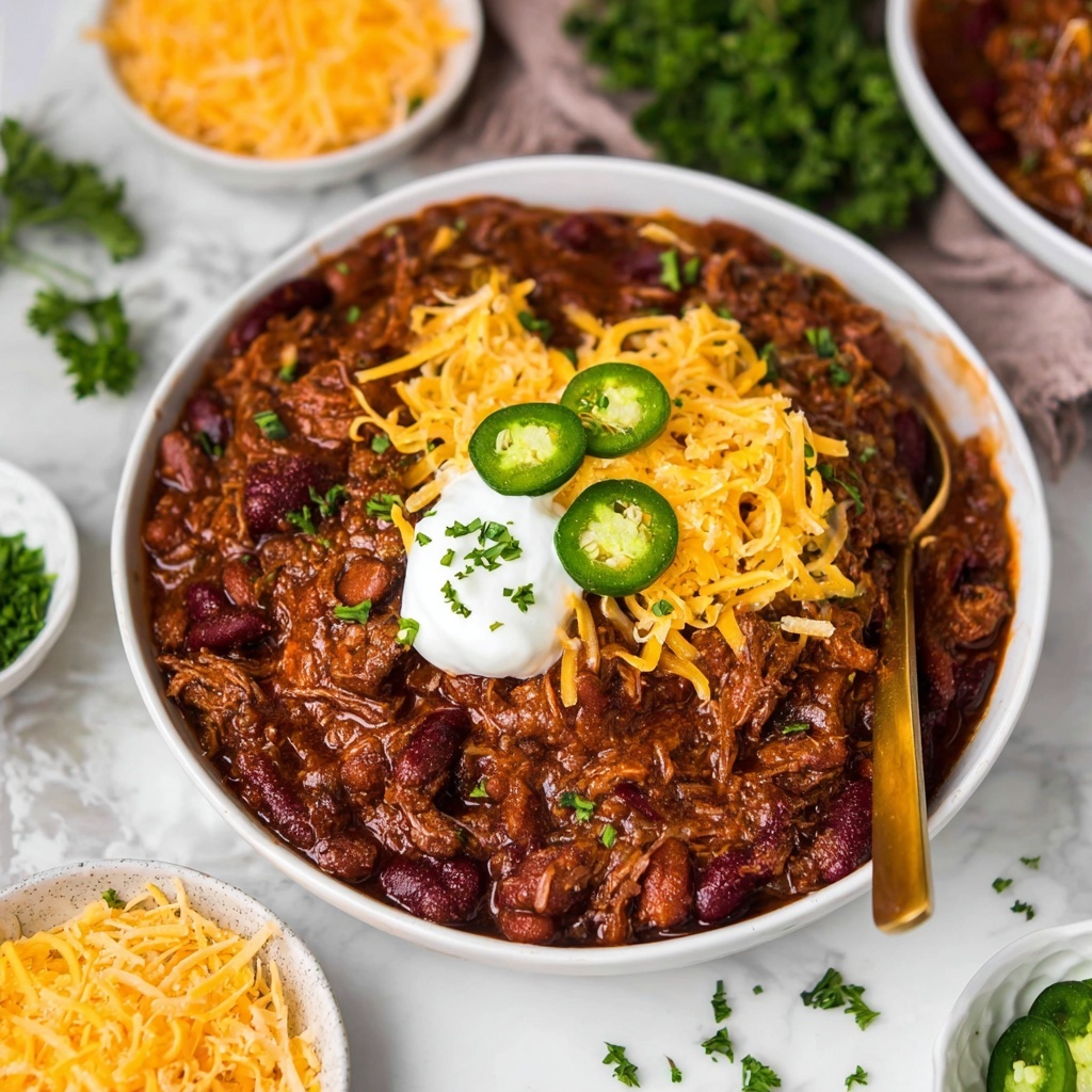 Slow Cooker Chuck Roast Chili Recipe - Recipe Image