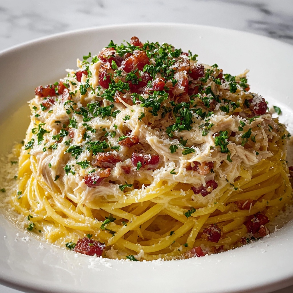 CrockPot Chicken Spaghetti Recipe - Recipe Image