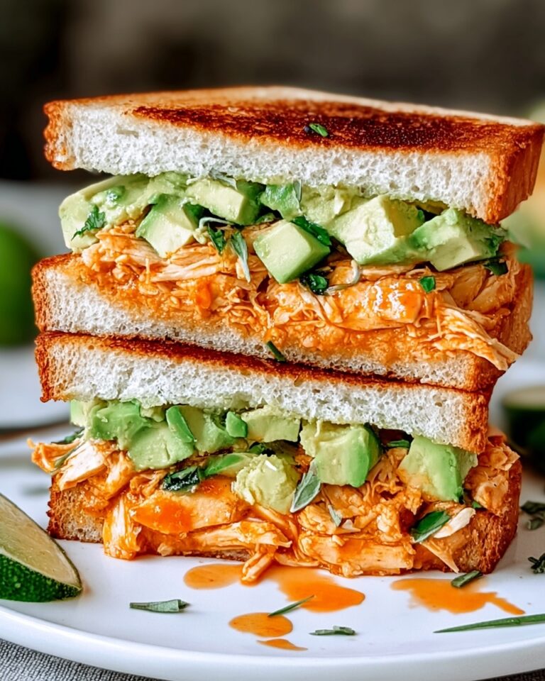Chicken Avocado Melt Sandwich Recipe