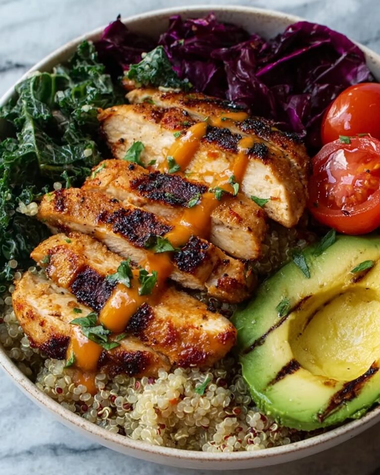 Grilled Chicken and Quinoa Salad Bowl Recipe