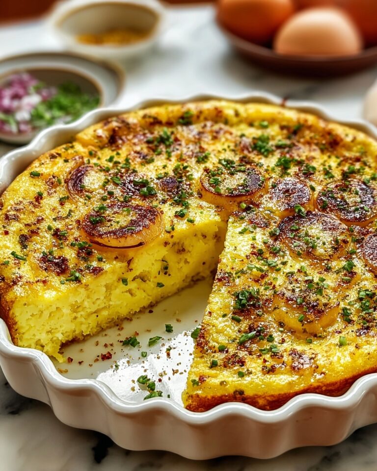 Egga: Egyptian Egg Casserole with Onions and Herbs Recipe