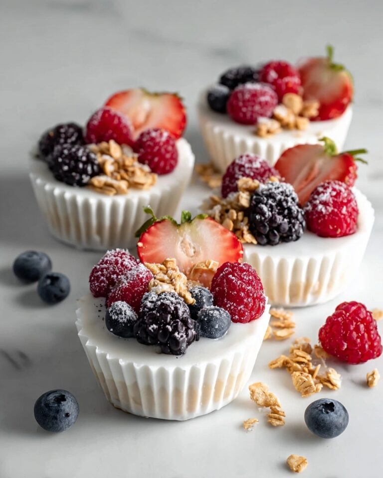 Frozen Yogurt Granola Cups Recipe