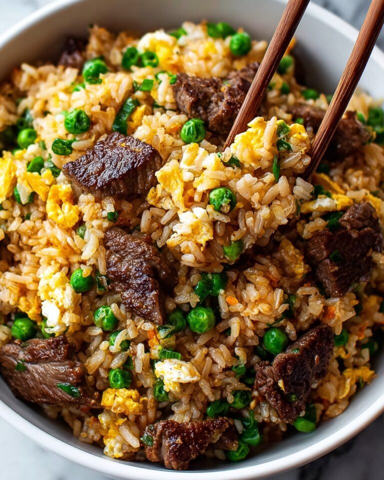 Garlic Butter Steak Fried Rice Recipe