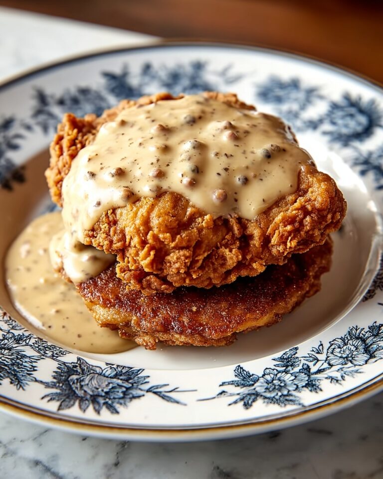 Chicken Fried Steak with Creamy Gravy Recipe