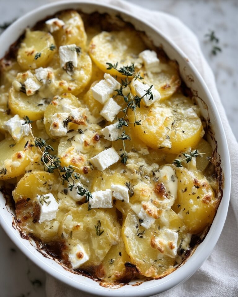 Baked Feta Potatoes Recipe