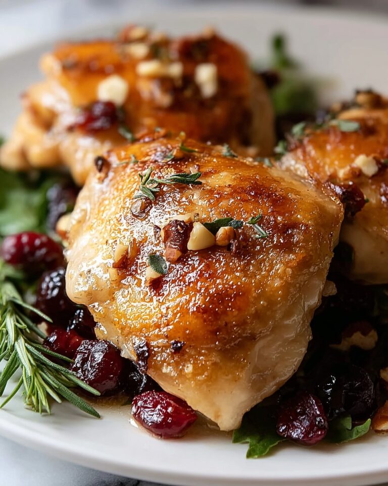Cranberry and Brie Stuffed Chicken Recipe