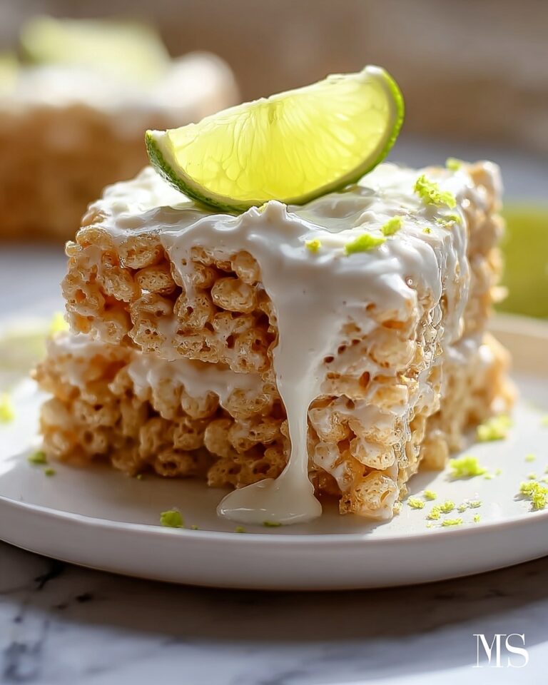 Key Lime Pie Rice Krispie Treats Recipe