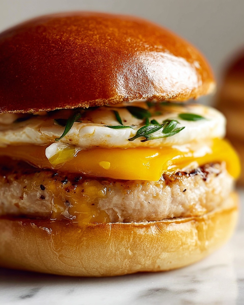 Smash Chicken Burger Recipe - Recipe Image