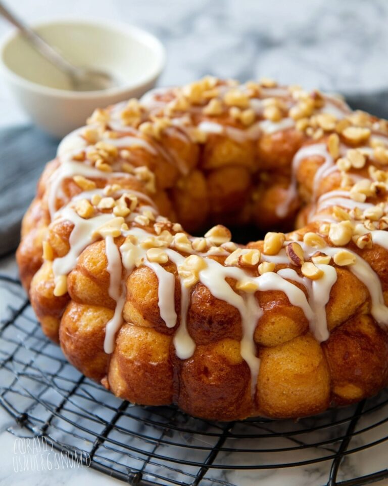 Glazed Pumpkin Monkey Bread Recipe