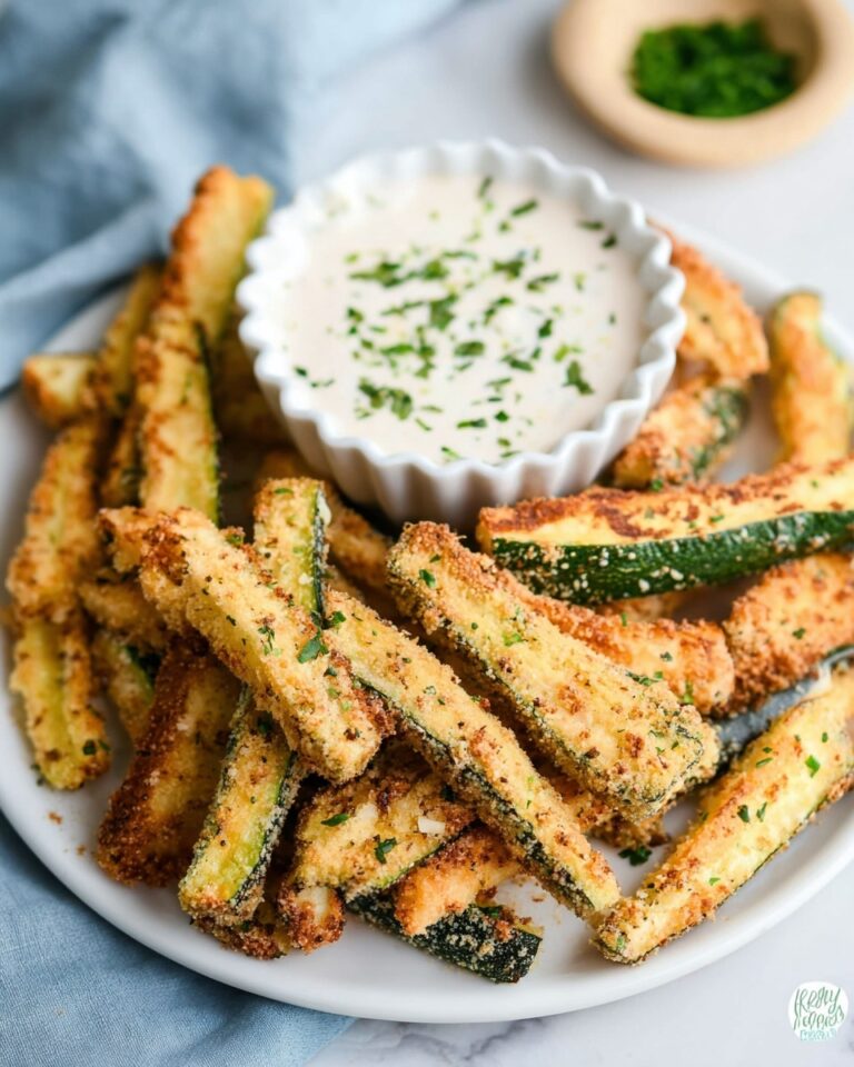 Air Fryer Zucchini Fries Recipe