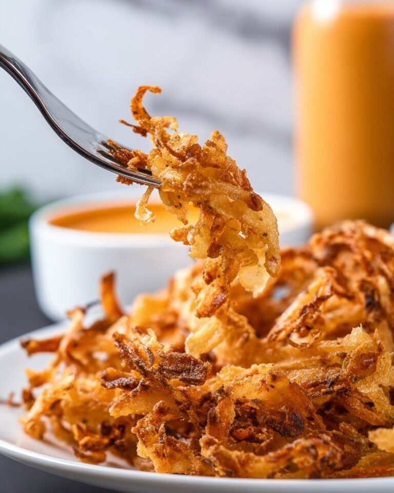 Air Fryer Onion Strings Recipe