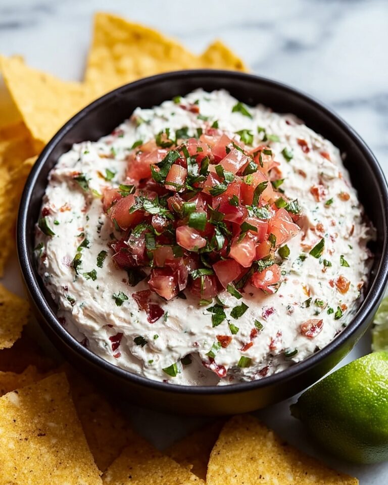 Easy Creamy Pico De Gallo Dip Recipe