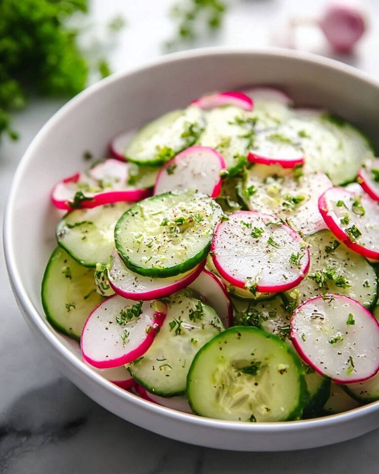 Easy Cucumber Radish Salad Recipe