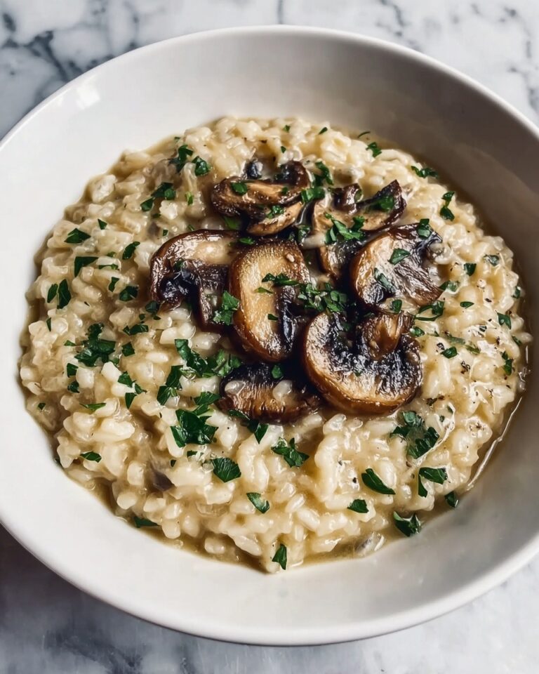 Creamy Mushroom Risotto Recipe