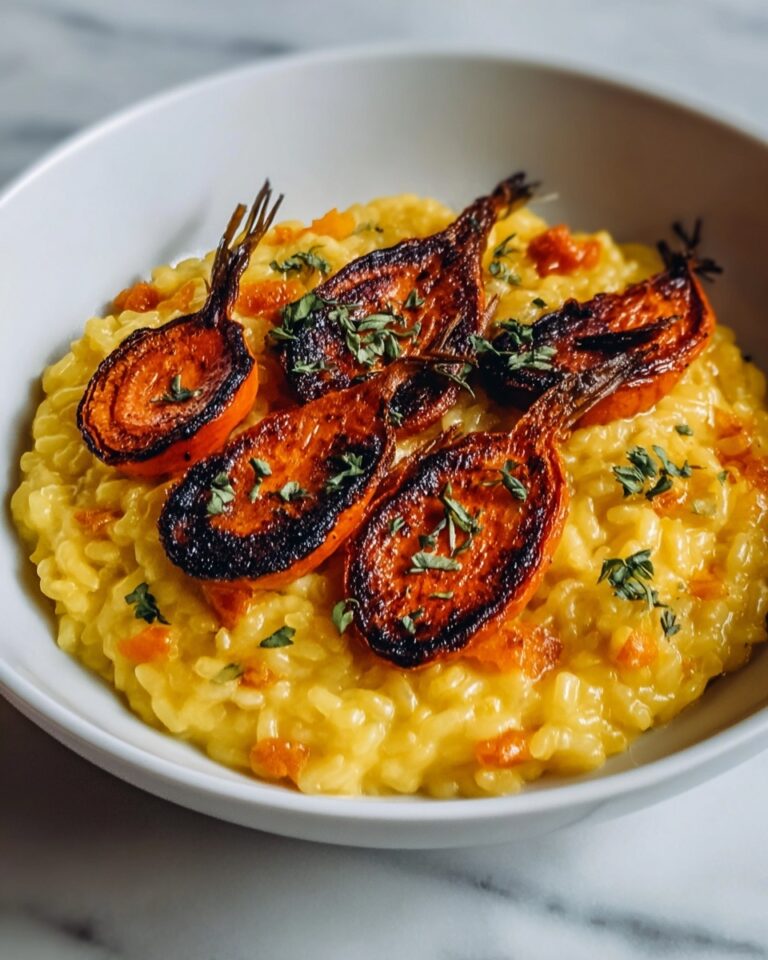 Creamy Roasted Carrot Risotto Recipe