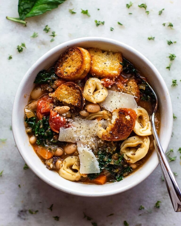 Tuscan Chicken Soup with White Beans and Pasta Recipe