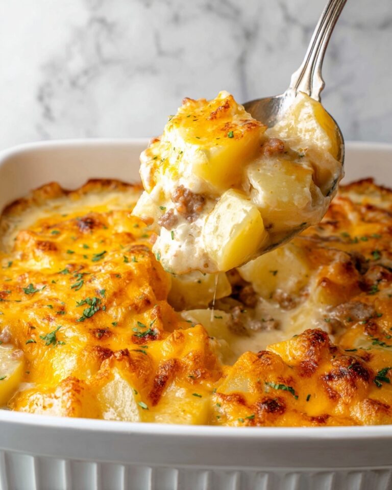 Easy Ham and Potato Casserole Recipe