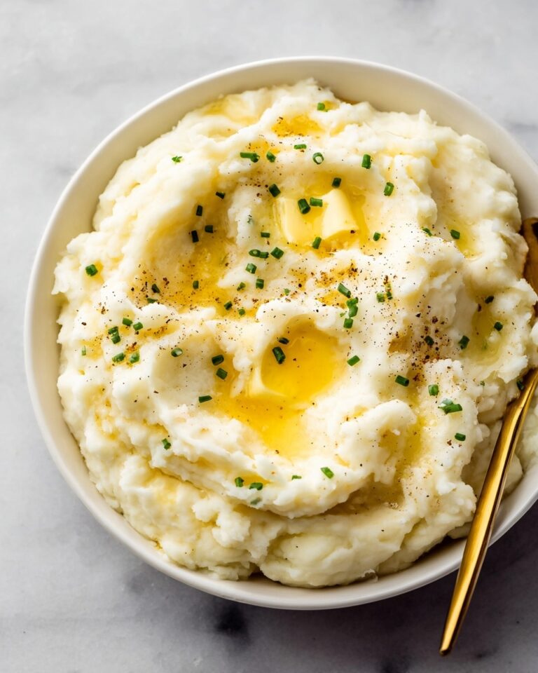 Easy Garlic Mashed Potatoes Recipe