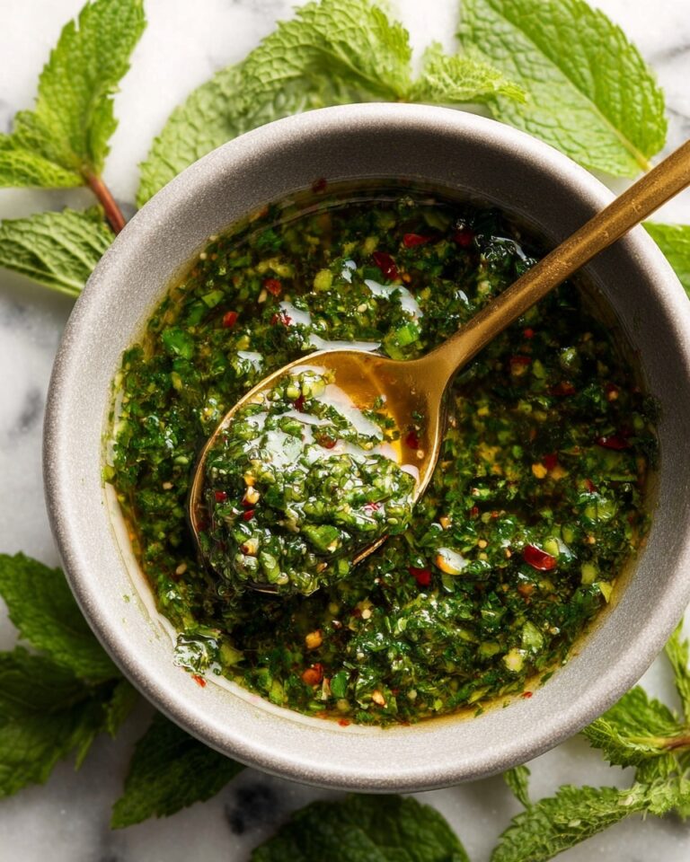 Fresh Chimichurri Sauce Recipe