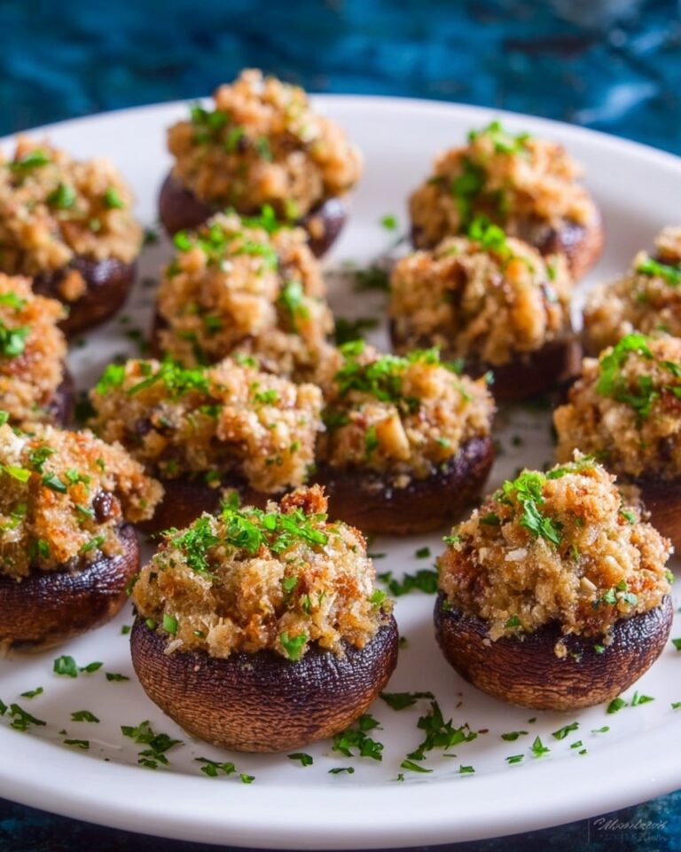 Sausage Stuffed Mushrooms Recipe