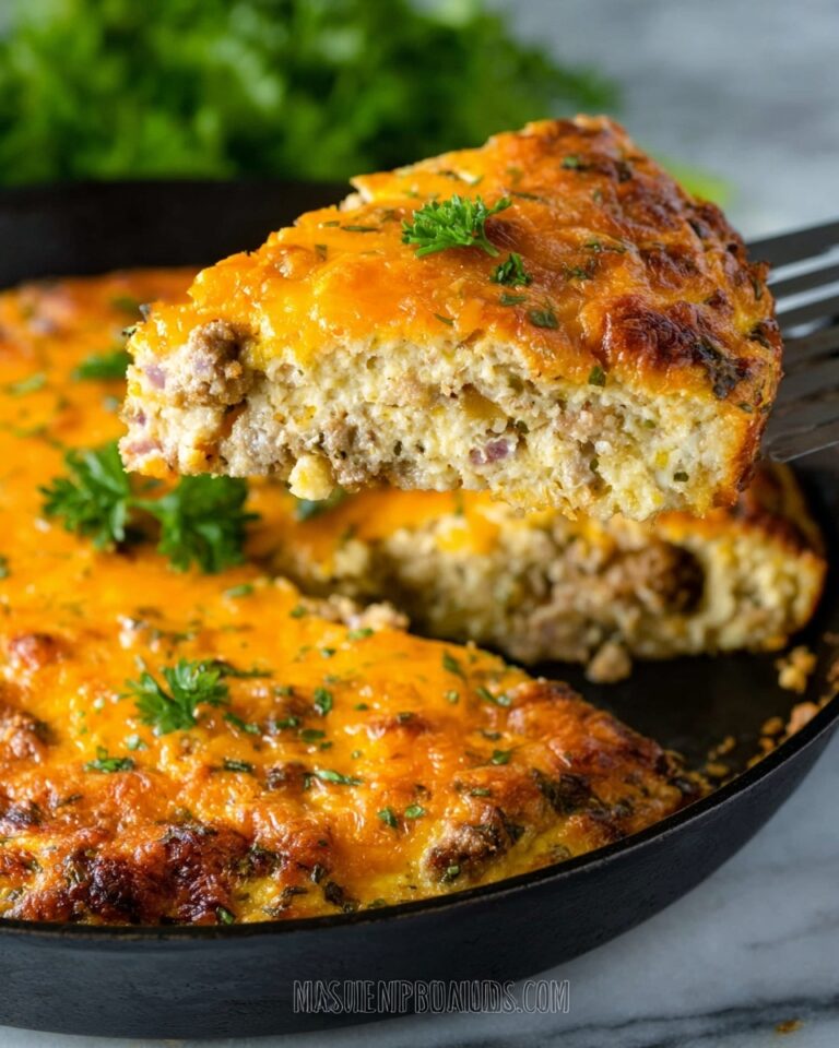 Breakfast Potato, Sausage, and Egg Skillet Recipe