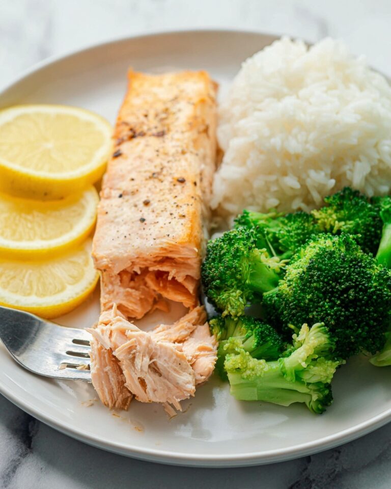 Air Fryer Salmon with Lemon Dijon Glaze Recipe